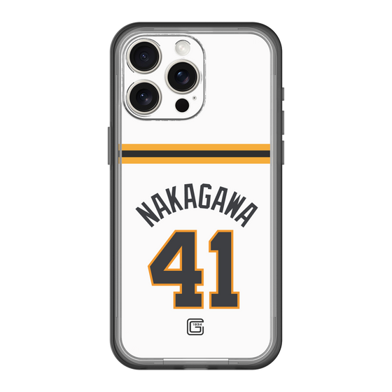 スリムプロテクションプレミアムケース［ 読売ジャイアンツ - #41 NAKAGAWA - ホーム ］