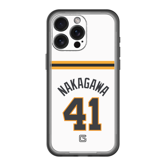 スリムプロテクションプレミアムケース［ 読売ジャイアンツ - #41 NAKAGAWA - ホーム ］
