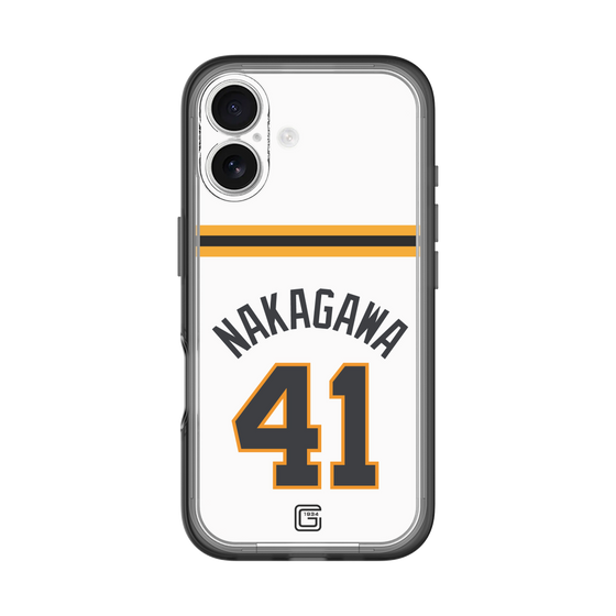 スリムプロテクションプレミアムケース［ 読売ジャイアンツ - #41 NAKAGAWA - ホーム ］