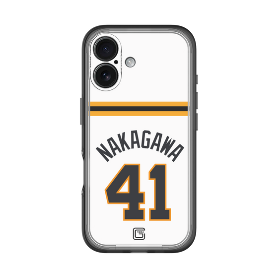 スリムプロテクションプレミアムケース［ 読売ジャイアンツ - #41 NAKAGAWA - ホーム ］