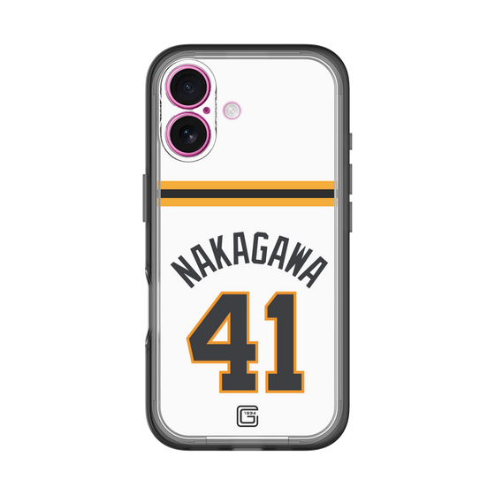 スリムプロテクションプレミアムケース［ 読売ジャイアンツ - #41 NAKAGAWA - ホーム ］