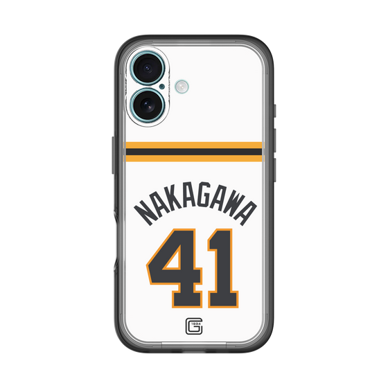 スリムプロテクションプレミアムケース［ 読売ジャイアンツ - #41 NAKAGAWA - ホーム ］