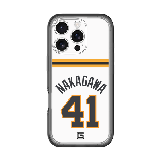 スリムプロテクションプレミアムケース［ 読売ジャイアンツ - #41 NAKAGAWA - ホーム ］