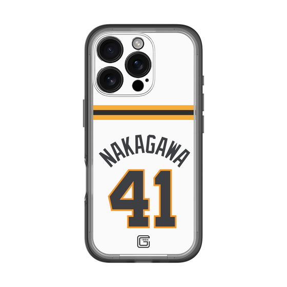 スリムプロテクションプレミアムケース［ 読売ジャイアンツ - #41 NAKAGAWA - ホーム ］