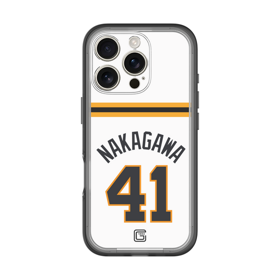 スリムプロテクションプレミアムケース［ 読売ジャイアンツ - #41 NAKAGAWA - ホーム ］