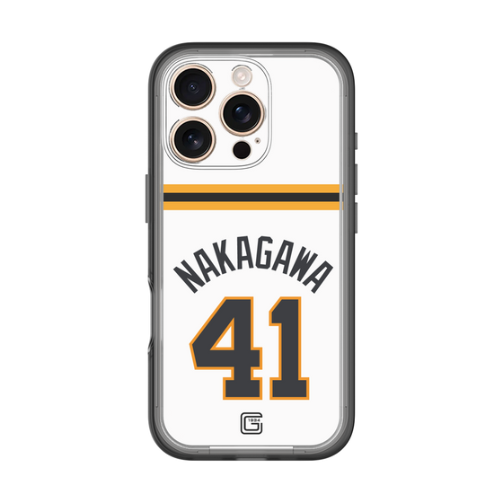 スリムプロテクションプレミアムケース［ 読売ジャイアンツ - #41 NAKAGAWA - ホーム ］