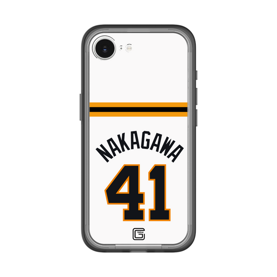 スリムプロテクションプレミアムケース［ 読売ジャイアンツ - #41 NAKAGAWA - ホーム ］