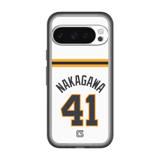 スリムプロテクションプレミアムケース［ 読売ジャイアンツ - #41 NAKAGAWA - ホーム ］