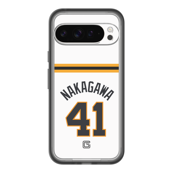 スリムプロテクションプレミアムケース［ 読売ジャイアンツ - #41 NAKAGAWA - ホーム ］