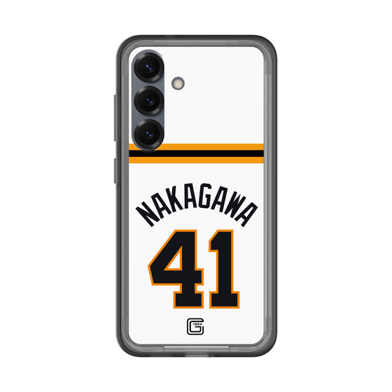 スリムプロテクションプレミアムケース［ 読売ジャイアンツ - #41 NAKAGAWA - ホーム ］
