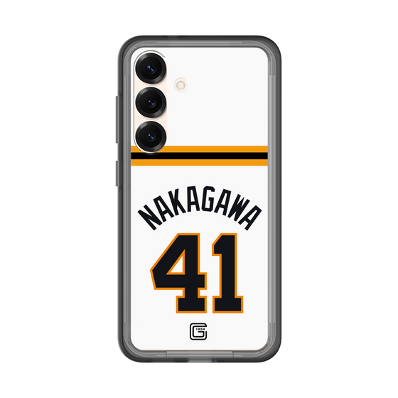 スリムプロテクションプレミアムケース［ 読売ジャイアンツ - #41 NAKAGAWA - ホーム ］