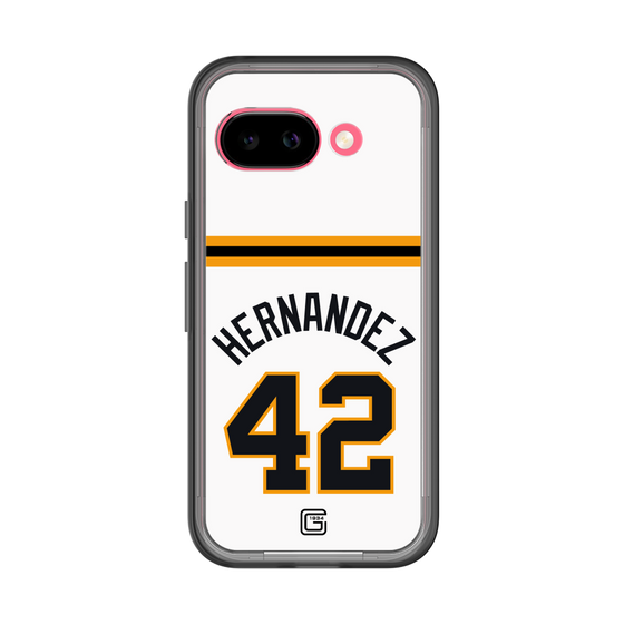 スリムプロテクションプレミアムケース［ 読売ジャイアンツ - #42 HERNANDEZ - ホーム ］