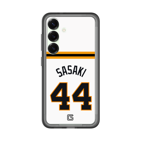 スリムプロテクションプレミアムケース［ 読売ジャイアンツ - #44 SASAKI - ホーム ］