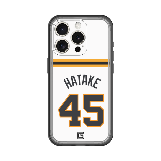 スリムプロテクションプレミアムケース［ 読売ジャイアンツ - #45 HATAKE - ホーム ］