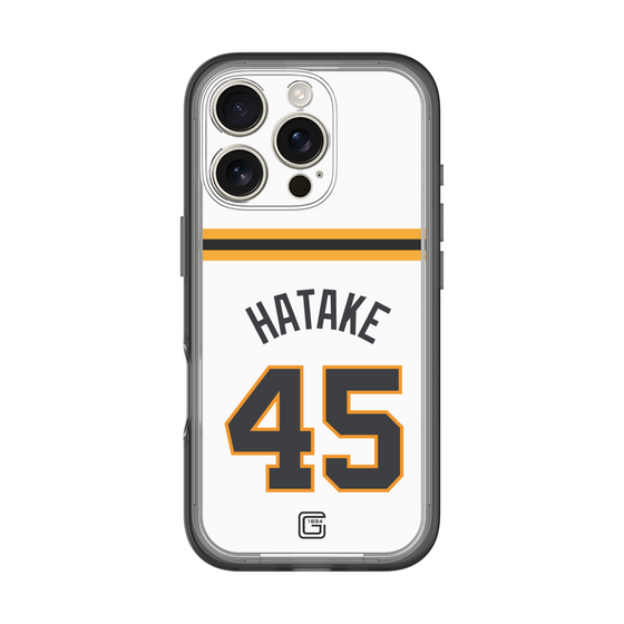スリムプロテクションプレミアムケース［ 読売ジャイアンツ - #45 HATAKE - ホーム ］