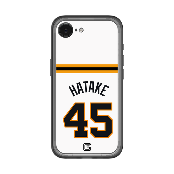スリムプロテクションプレミアムケース［ 読売ジャイアンツ - #45 HATAKE - ホーム ］