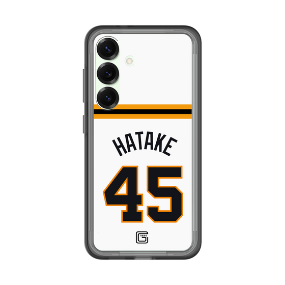スリムプロテクションプレミアムケース［ 読売ジャイアンツ - #45 HATAKE - ホーム ］