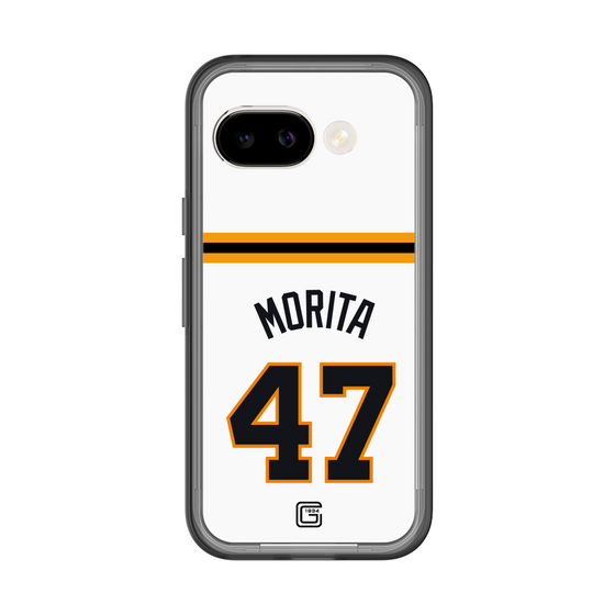 スリムプロテクションプレミアムケース［ 読売ジャイアンツ - #47 MORITA - ホーム ］