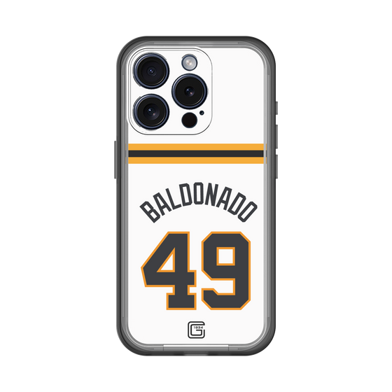 スリムプロテクションプレミアムケース［ 読売ジャイアンツ - #49 BALDONADO - ホーム ］