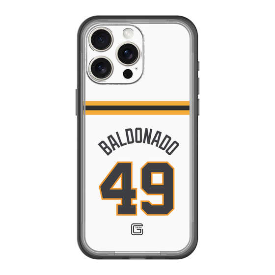 スリムプロテクションプレミアムケース［ 読売ジャイアンツ - #49 BALDONADO - ホーム ］