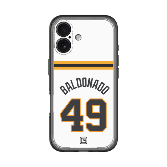 スリムプロテクションプレミアムケース［ 読売ジャイアンツ - #49 BALDONADO - ホーム ］