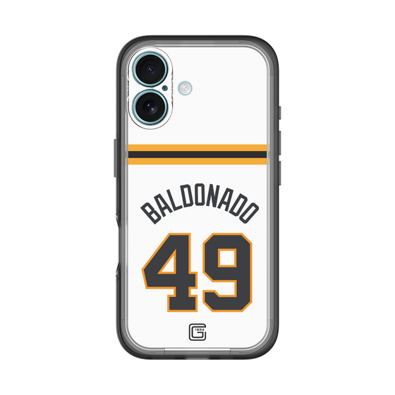 スリムプロテクションプレミアムケース［ 読売ジャイアンツ - #49 BALDONADO - ホーム ］