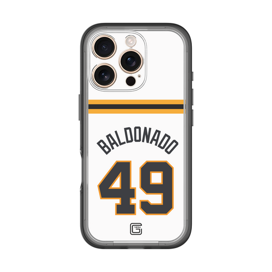 スリムプロテクションプレミアムケース［ 読売ジャイアンツ - #49 BALDONADO - ホーム ］