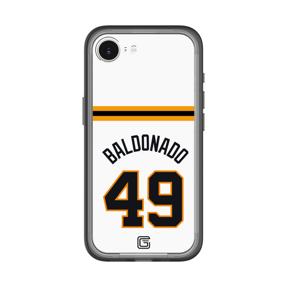 スリムプロテクションプレミアムケース［ 読売ジャイアンツ - #49 BALDONADO - ホーム ］