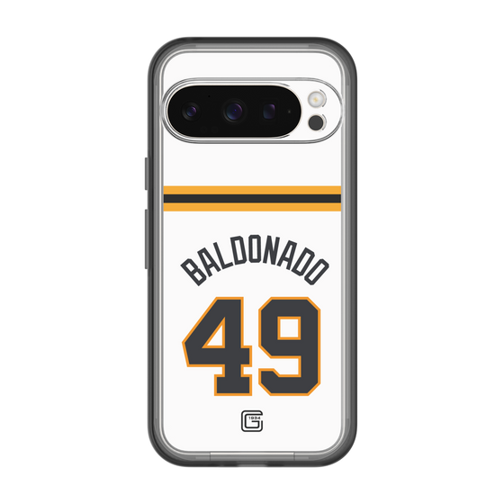スリムプロテクションプレミアムケース［ 読売ジャイアンツ - #49 BALDONADO - ホーム ］