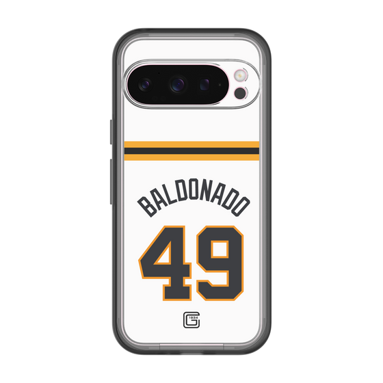 スリムプロテクションプレミアムケース［ 読売ジャイアンツ - #49 BALDONADO - ホーム ］