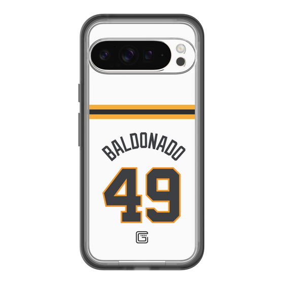 スリムプロテクションプレミアムケース［ 読売ジャイアンツ - #49 BALDONADO - ホーム ］
