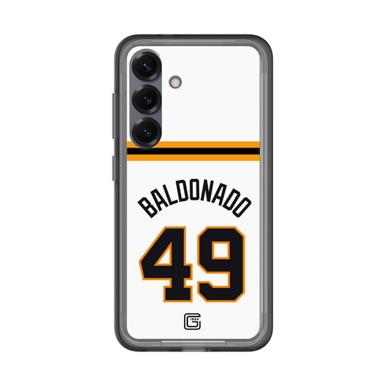 スリムプロテクションプレミアムケース［ 読売ジャイアンツ - #49 BALDONADO - ホーム ］