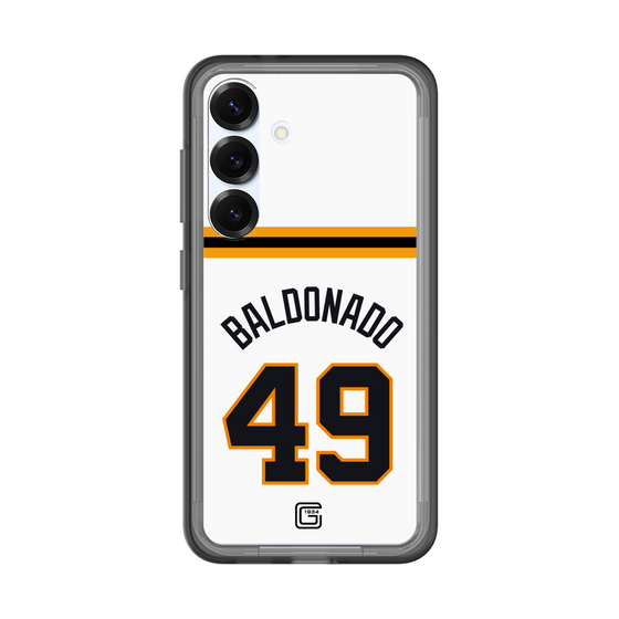 スリムプロテクションプレミアムケース［ 読売ジャイアンツ - #49 BALDONADO - ホーム ］
