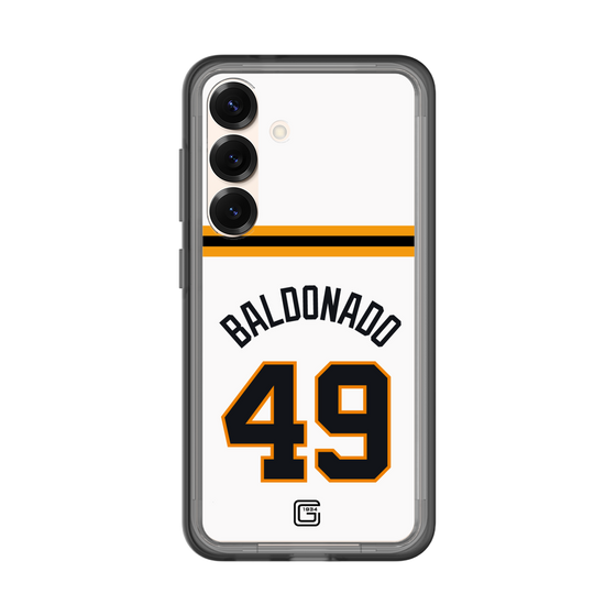 スリムプロテクションプレミアムケース［ 読売ジャイアンツ - #49 BALDONADO - ホーム ］