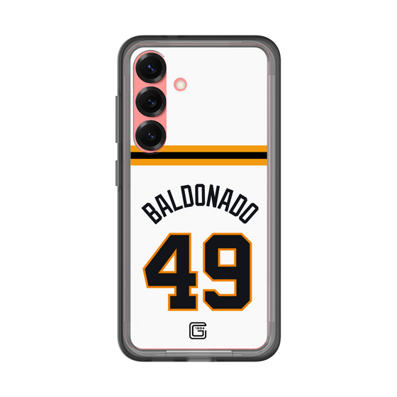 スリムプロテクションプレミアムケース［ 読売ジャイアンツ - #49 BALDONADO - ホーム ］