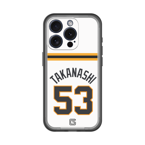 スリムプロテクションプレミアムケース［ 読売ジャイアンツ - #53 TAKANASHI - ホーム ］