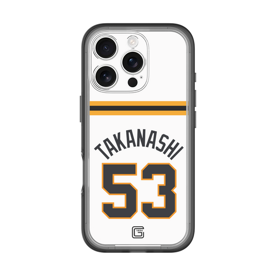 スリムプロテクションプレミアムケース［ 読売ジャイアンツ - #53 TAKANASHI - ホーム ］