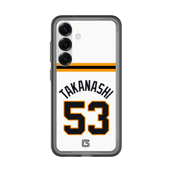 スリムプロテクションプレミアムケース［ 読売ジャイアンツ - #53 TAKANASHI - ホーム ］