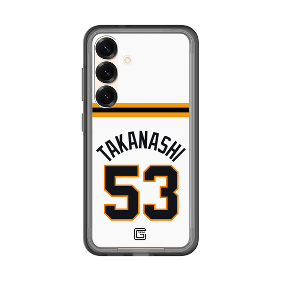 スリムプロテクションプレミアムケース［ 読売ジャイアンツ - #53 TAKANASHI - ホーム ］