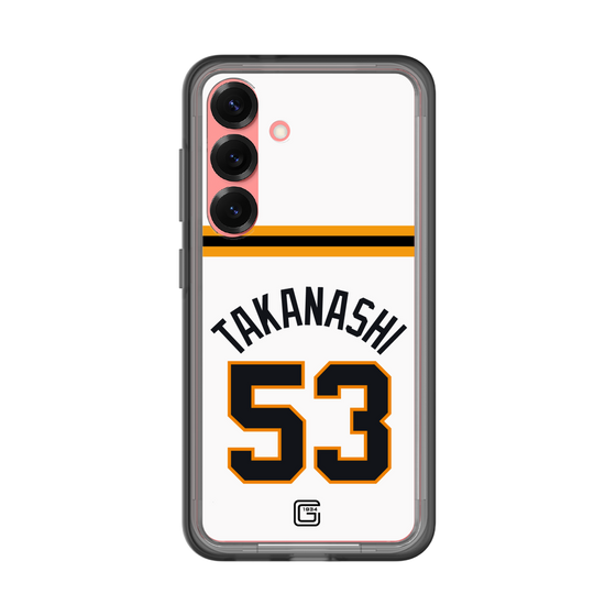 スリムプロテクションプレミアムケース［ 読売ジャイアンツ - #53 TAKANASHI - ホーム ］