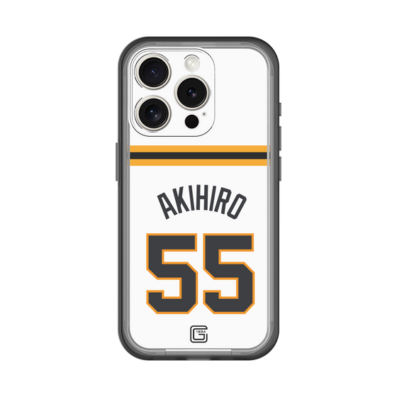 スリムプロテクションプレミアムケース［ 読売ジャイアンツ - #55 AKIHIRO - ホーム ］