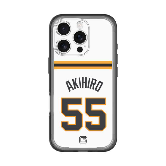 スリムプロテクションプレミアムケース［ 読売ジャイアンツ - #55 AKIHIRO - ホーム ］