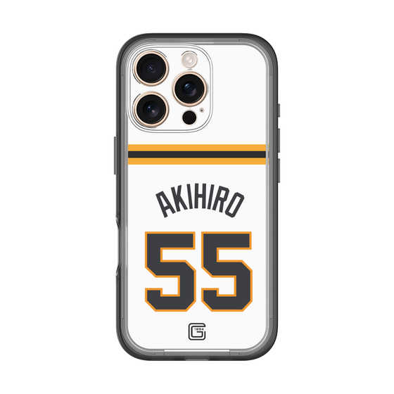 スリムプロテクションプレミアムケース［ 読売ジャイアンツ - #55 AKIHIRO - ホーム ］
