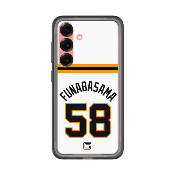 スリムプロテクションプレミアムケース［ 読売ジャイアンツ - #58 FUNABASAMA - ホーム ］