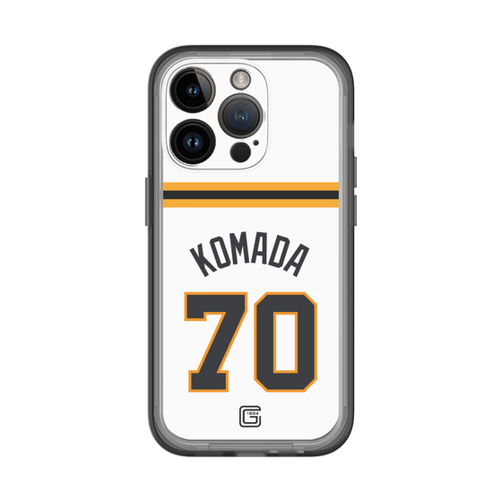 スリムプロテクションプレミアムケース［ 読売ジャイアンツ - #70 KOMADA - ホーム ］