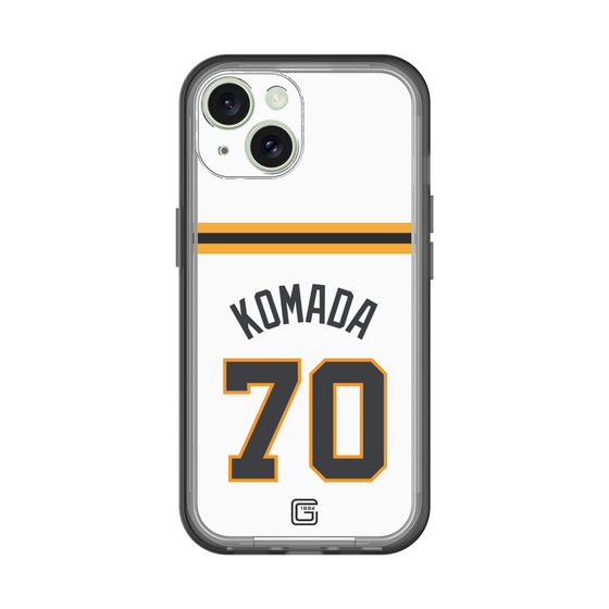 スリムプロテクションプレミアムケース［ 読売ジャイアンツ - #70 KOMADA - ホーム ］