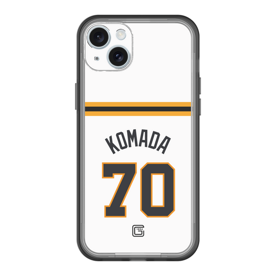 スリムプロテクションプレミアムケース［ 読売ジャイアンツ - #70 KOMADA - ホーム ］