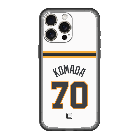 スリムプロテクションプレミアムケース［ 読売ジャイアンツ - #70 KOMADA - ホーム ］