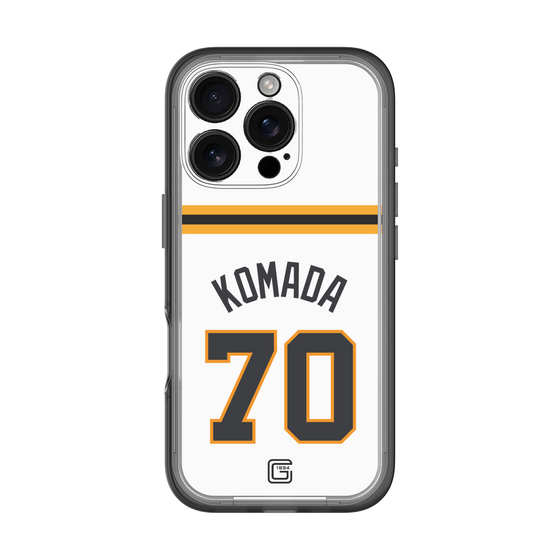 スリムプロテクションプレミアムケース［ 読売ジャイアンツ - #70 KOMADA - ホーム ］