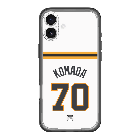 スリムプロテクションプレミアムケース［ 読売ジャイアンツ - #70 KOMADA - ホーム ］